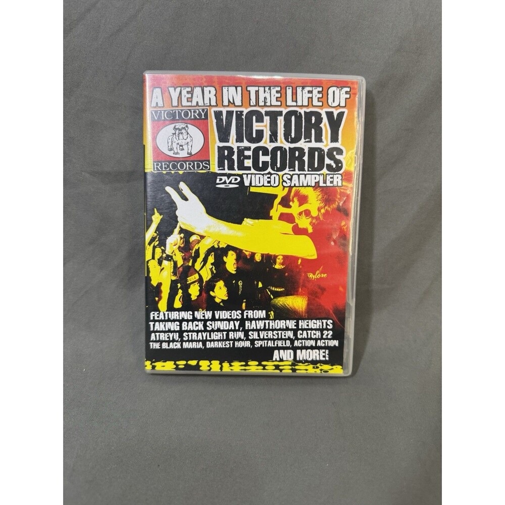 A Year In The Life of Victory Records DVD 2005 Punk Warped Atreyu Music Videos